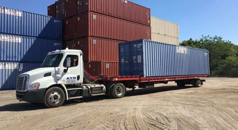 Storage Container Delivery - Portable Shipping Container Transportation