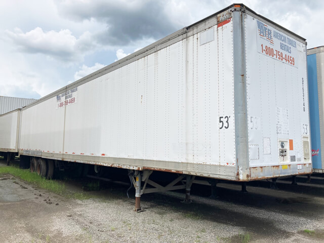 53 foot storage trailer for sale
