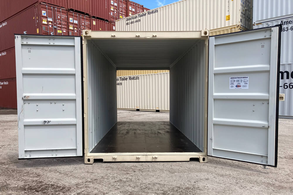 20' Double Door Storage Container