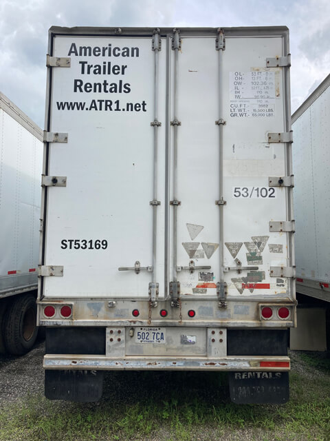 swing door storage trailer for sale