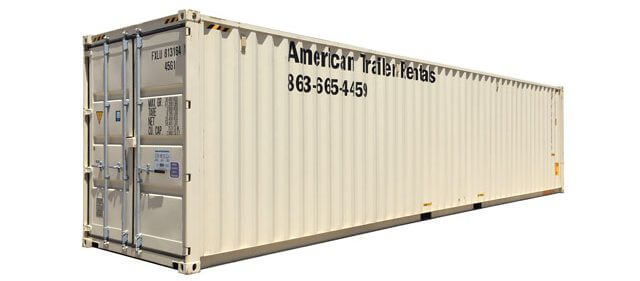 40' Double Door Storage Container