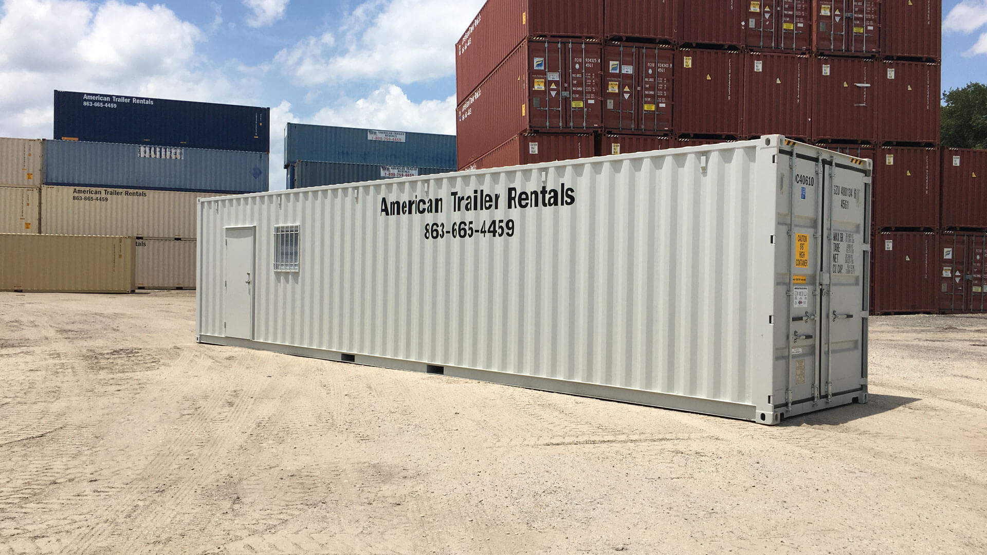 Shipping Containers & The Port of Tampa American Trailer Rentals