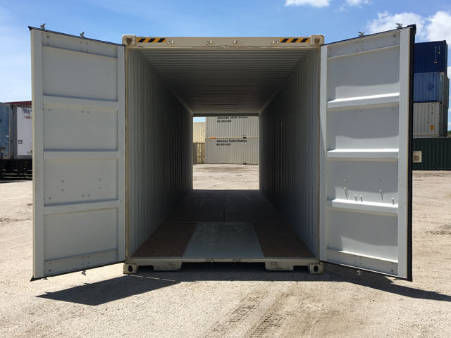 40' Double Door Storage Container
