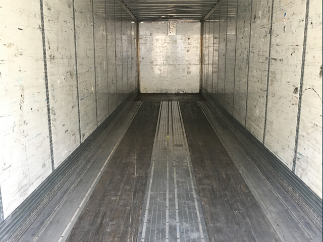 53 foot storage trailer interior