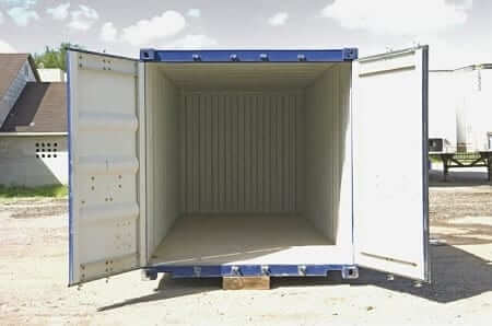 Inside of Shipping Container