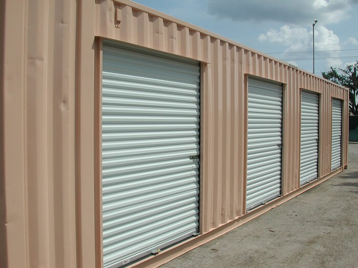 Shipping Container with Rolls Doors