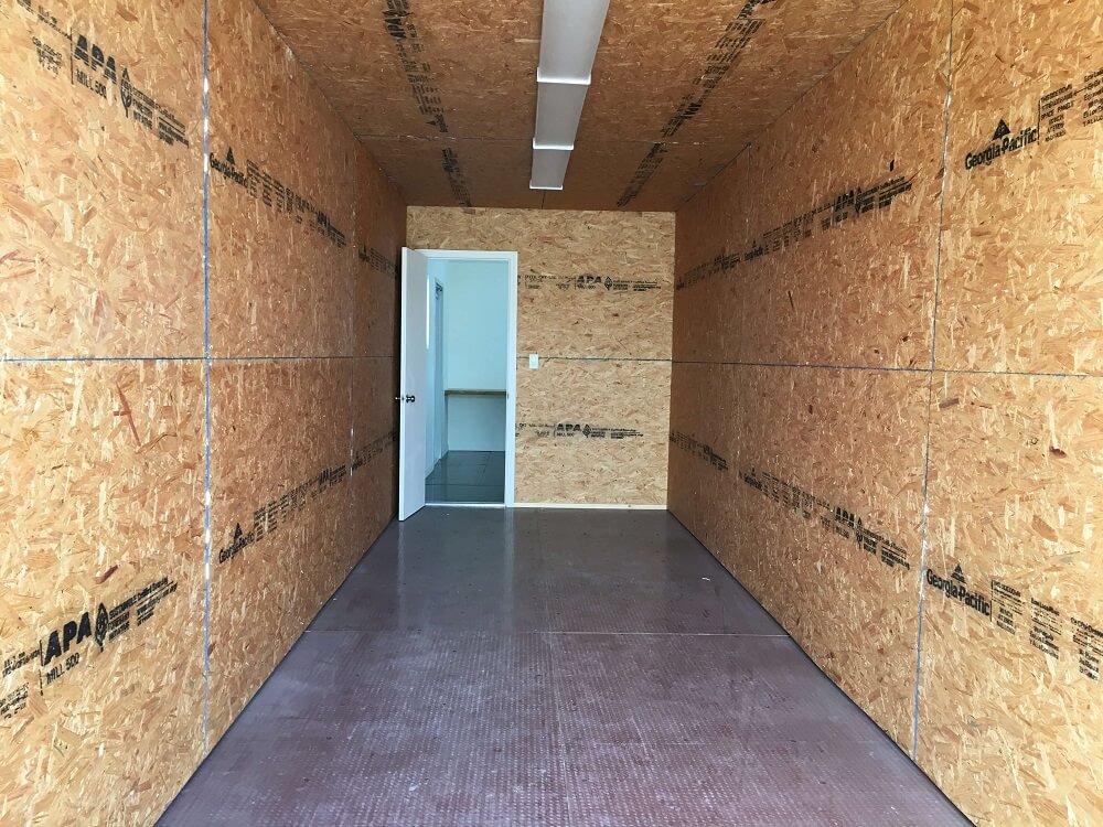 40' Office Container with Storage