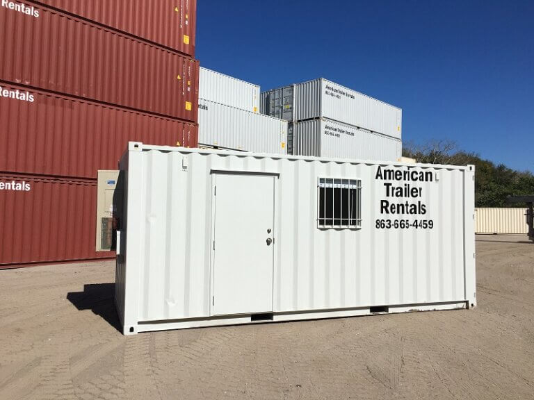 What’s the Difference Between an Office Container & Office Trailer