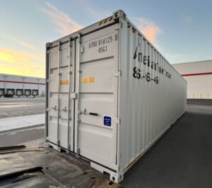 40' Storage Container with serial number