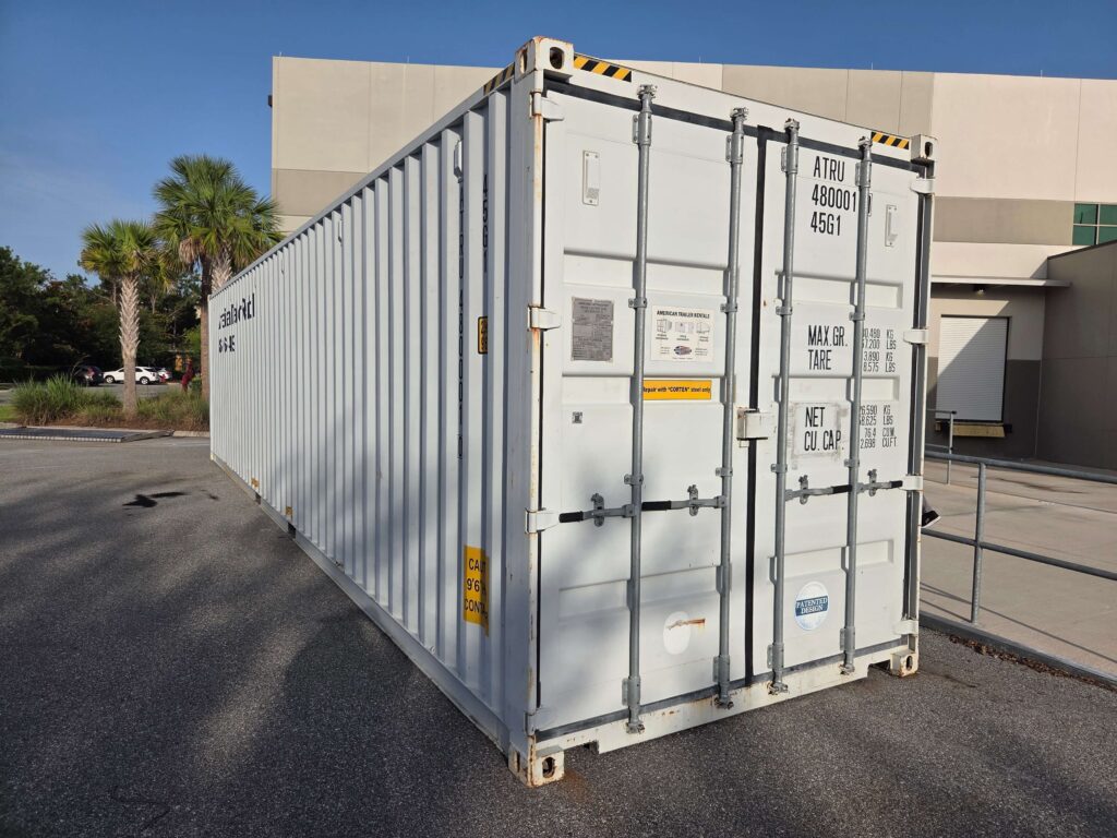 40' STORAGE CONTAINER AT CUSTOMER LOCATION