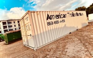40' STORAGE CONTAINER ON SITE