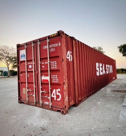 RED 45' CONTAINER